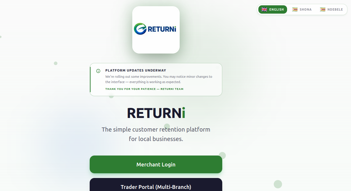 Returni Screenshot